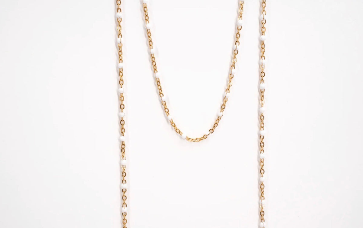 Snow 18K Gold PVD Chain Bracelet
